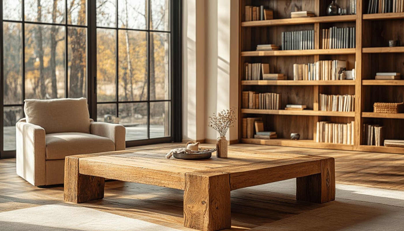 Pourquoi opter pour des meubles en bois massif dans votre salon ?